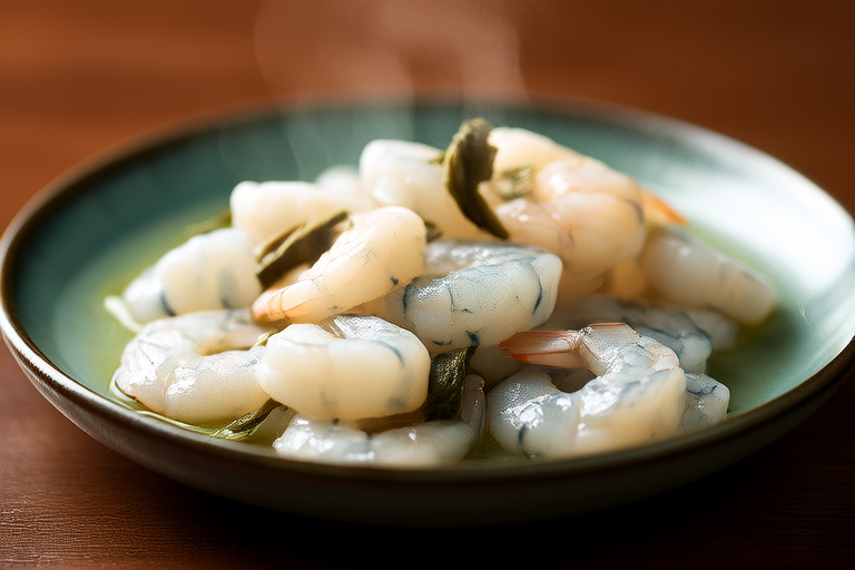 Succulent Longjing Shrimp with Tea