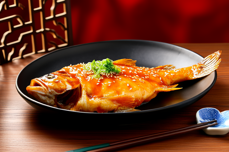 Traditional Shandong Sweet and Sour Carp