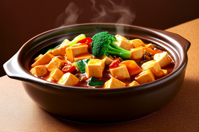 Vegetarian Dinner Special: Spicy Tofu and Vegetable Curry